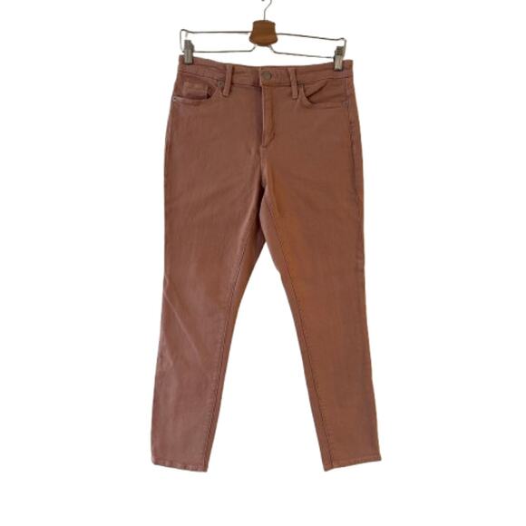 Universal Thread Womens High Rise Skinny Crop Jeans 6/28 Rose Pink Retro Stretch - Picture 3 of 11